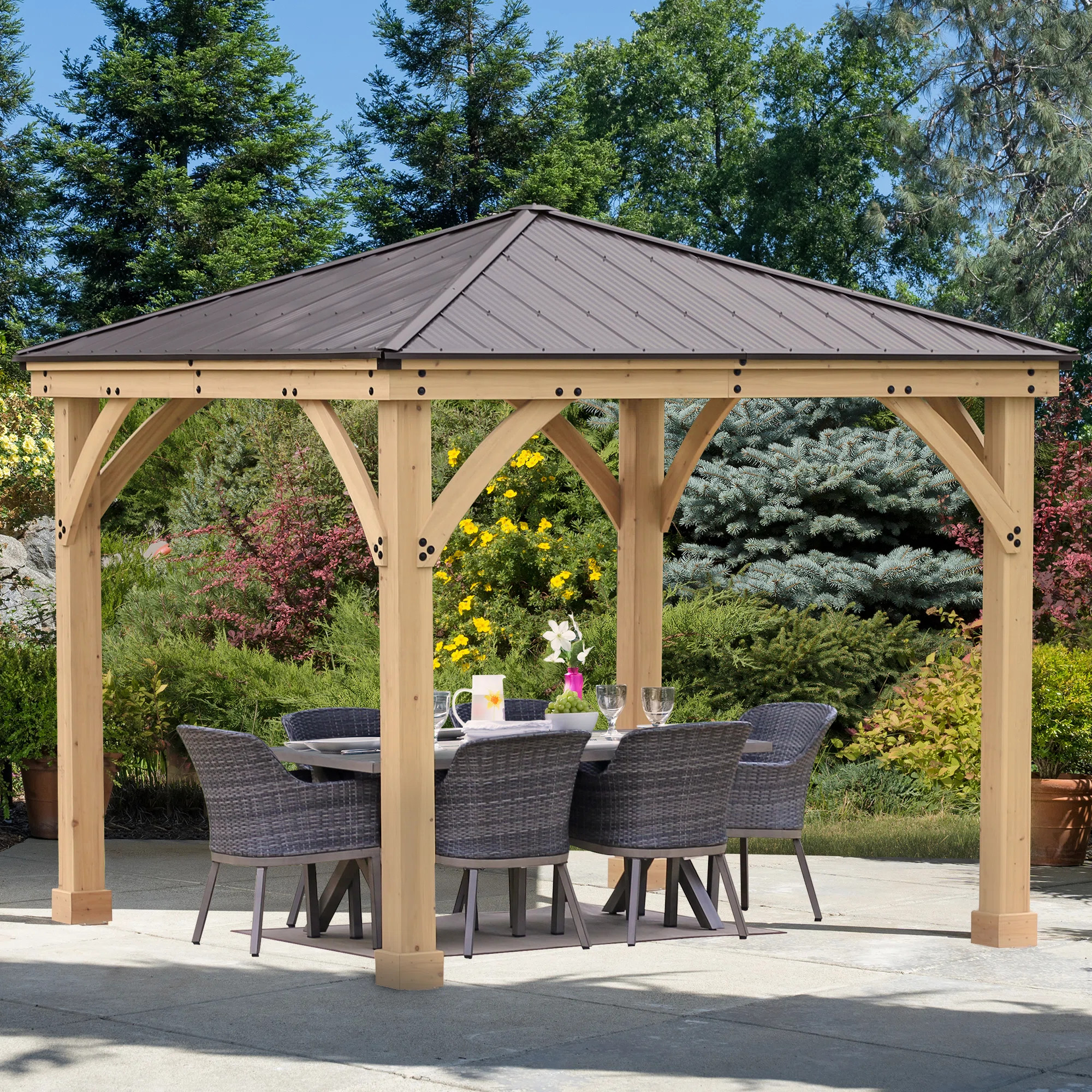 10 x 10 Meridian Gazebo | Wayfair North America