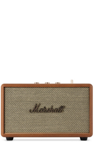 Brown Acton III Bluetooth Speaker | SSENSE