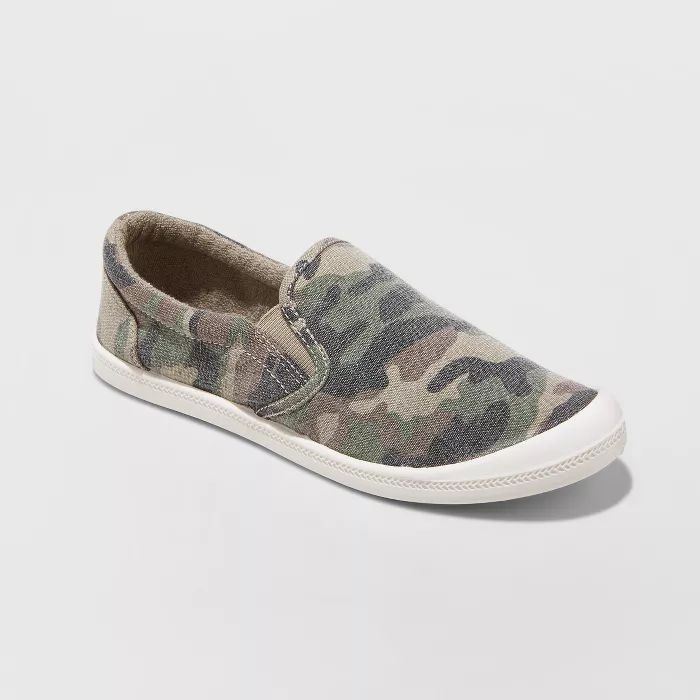 Women's Mad Love Kasandra Slip on Canvas Sneakers | Target