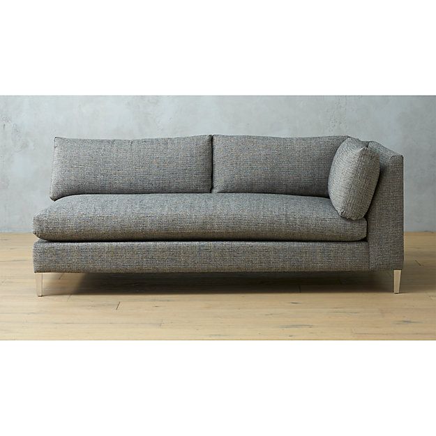 decker right arm sofa | CB2