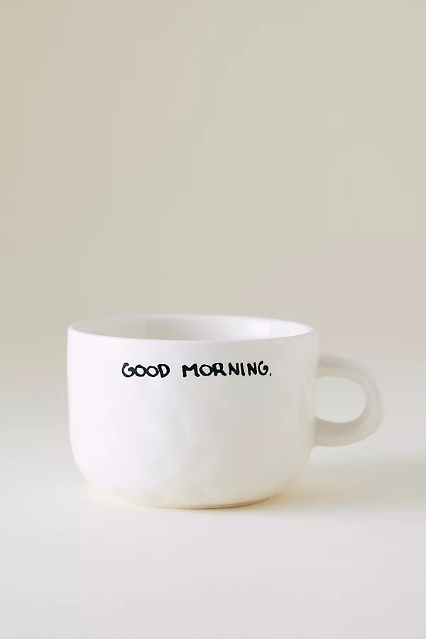 Anna + Nina Good Morning Cappuccino Mug | Anthropologie (UK)