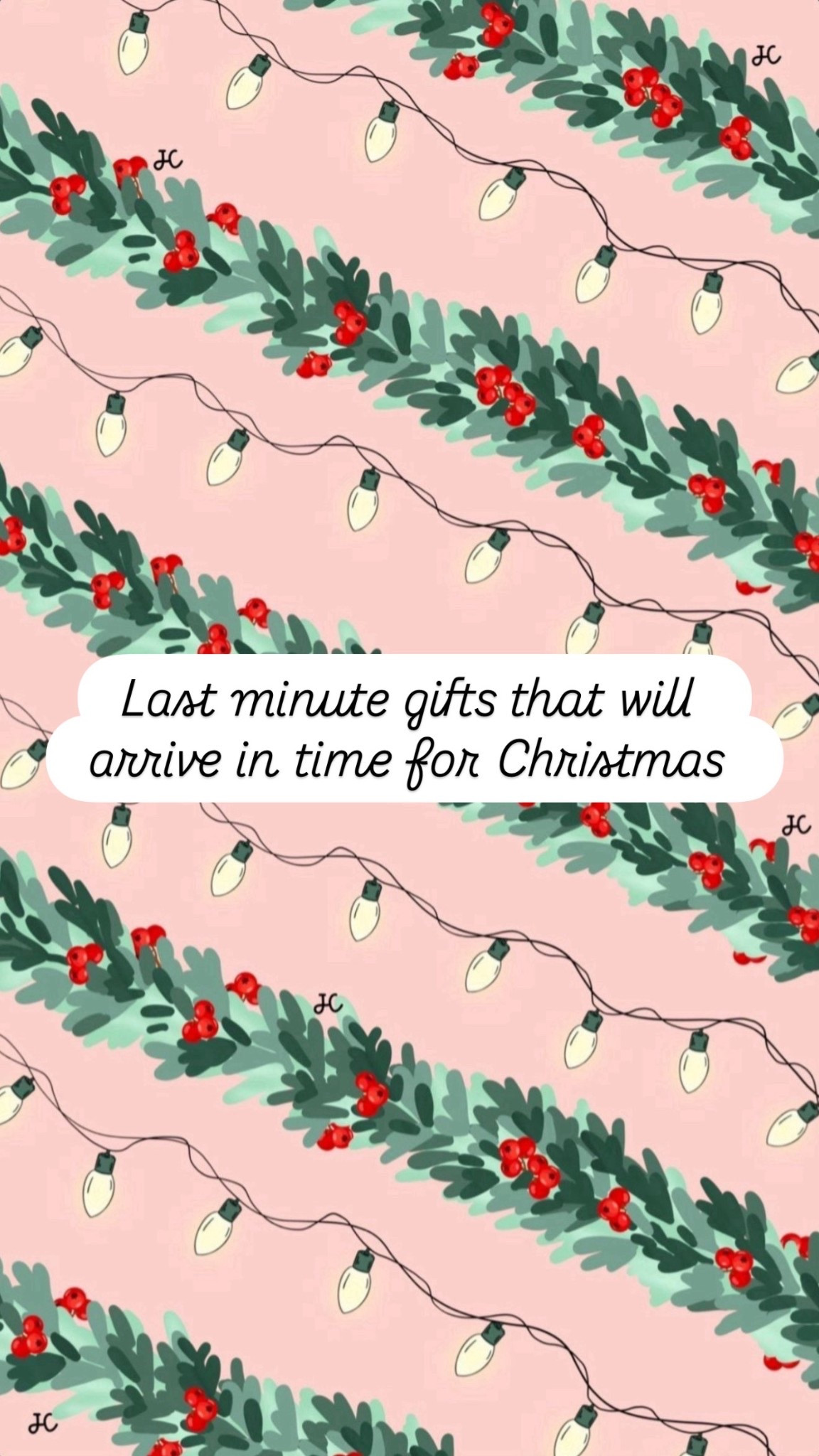 Last-minute gift ideas that arrived before Christmas. Be sure to check these out.