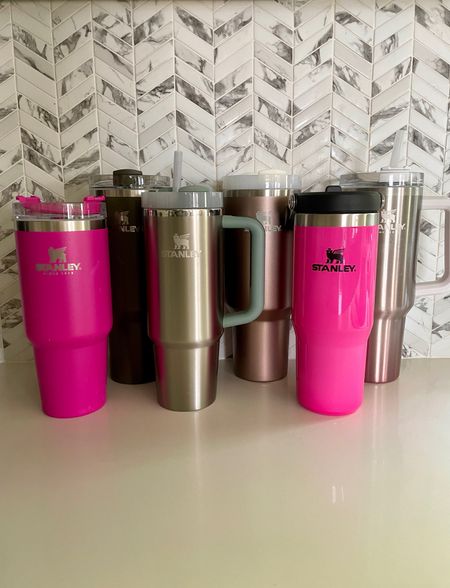 How many Stanley’s are too many? Asking for a friend? 😜 I can definitely say the hubby and I drink more water now because of our Stanley cup! We take it everywhere with the ease of the handle. Plus it fits in the cup holder in the car! 🙌 They make great gifts for everyone and for all occasions. Comes in so many pretty colors, it’s hard not to have more than one! 😅

Stanley cup, Stanley tumbler, water bottle, tumbler, gift guide, gift ideas, The Stylizt 

#LTKGiftGuide #LTKFindsUnder50 #LTKTravel