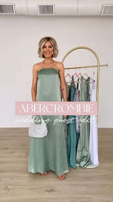 Abercrombie new arrivals 👏🏼 Amazing options for wedding guest dresses! Fit is true to size on all items. Use code AFLOVERLY for an extra 15% off! 

#LTKSpringSale #LTKwedding #LTKstyletip