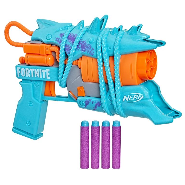 Nerf Fortnite Primal Kids Toy Blaster for Boys and Girls with 4 Darts, Only At Walmart | Walmart (US)