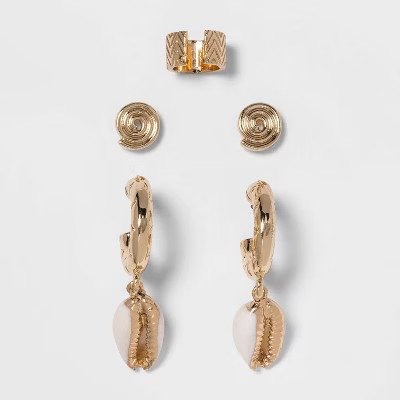 Jam + Rico Black History Month Earrings Multipack - Gold | Target