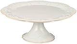 Lenox French Perle Pedestal Cake Plate, Medium, White - | Amazon (US)