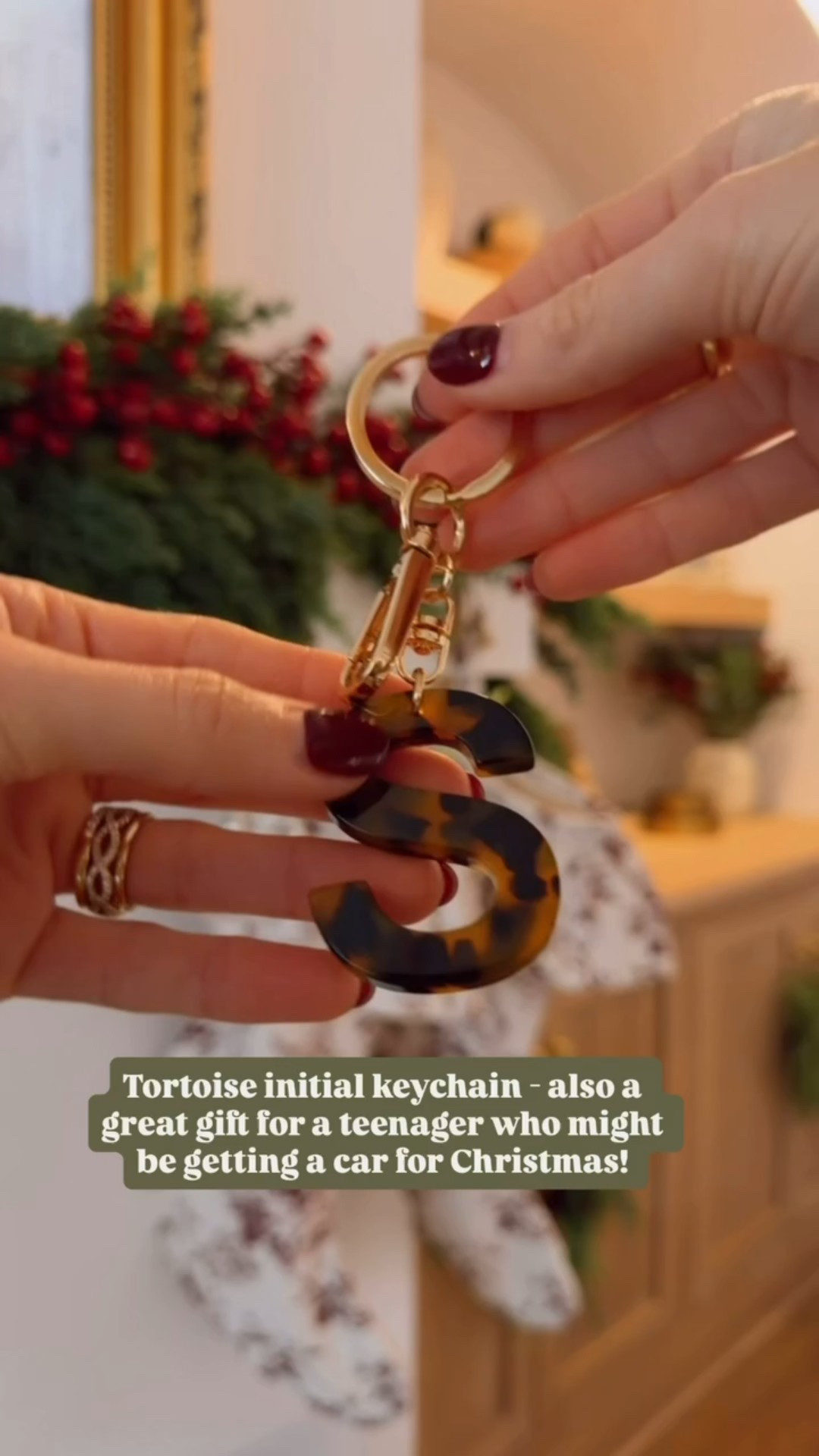 This tortoise initial keychain is a great last add to a stocking stuffer! This would be fun to gift a teen girl that just started driving or that’s about to get a new car!

Loverly Grey, stocking stuffer ideas, keychain, teen girl stocking stuffer, college girl stocking stuffer 

#LTKGiftGuide #LTKHoliday