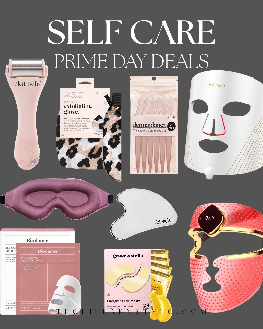 Prime Day is the perfect excuse to upgrade your self-care lineup. I found all the wellness must-haves — from red light masks and exfoliating gloves to ice rollers and collagen face masks. Add a cozy robe and make it a spa night ✨

#LTKBeauty #LTKOver40 #LTKSaleAlert