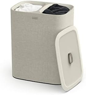 Joseph Joseph Tota 90 liter/23.8 gallon Laundry Hamper Separation Basket with lid, 2 Removable Wa... | Amazon (US)