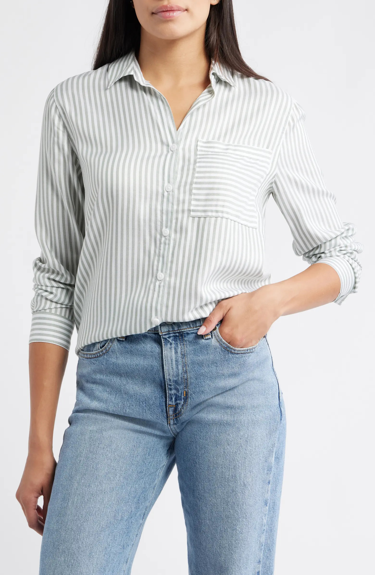 Eden Long Sleeve Button-Up Shirt | Nordstrom
