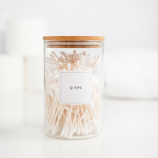 Savvy & Sorted Bath Closet & Laundry Organization Labels | The Container Store