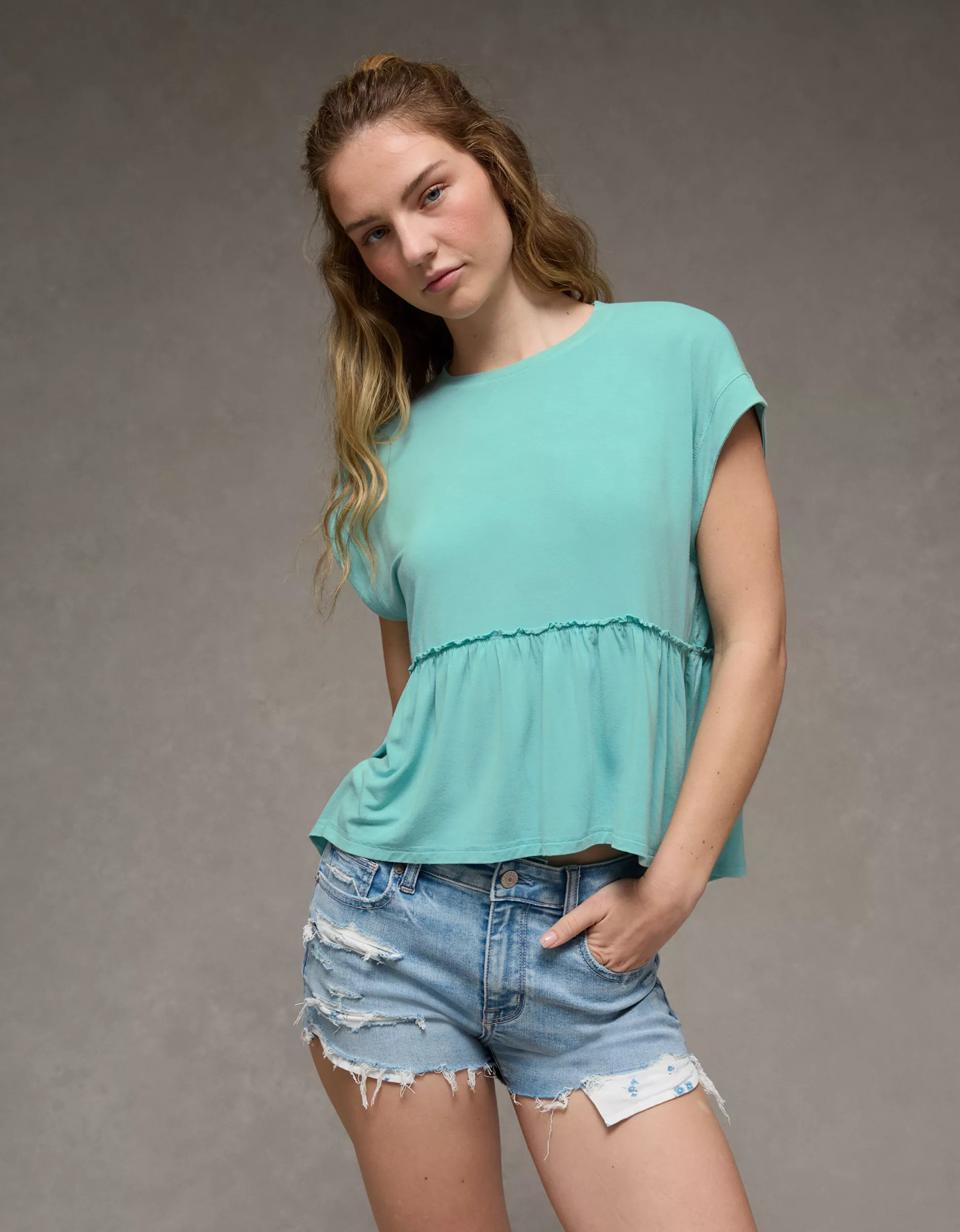 AE Soft & Sexy Swing T-Shirt | American Eagle Outfitters (US & CA)