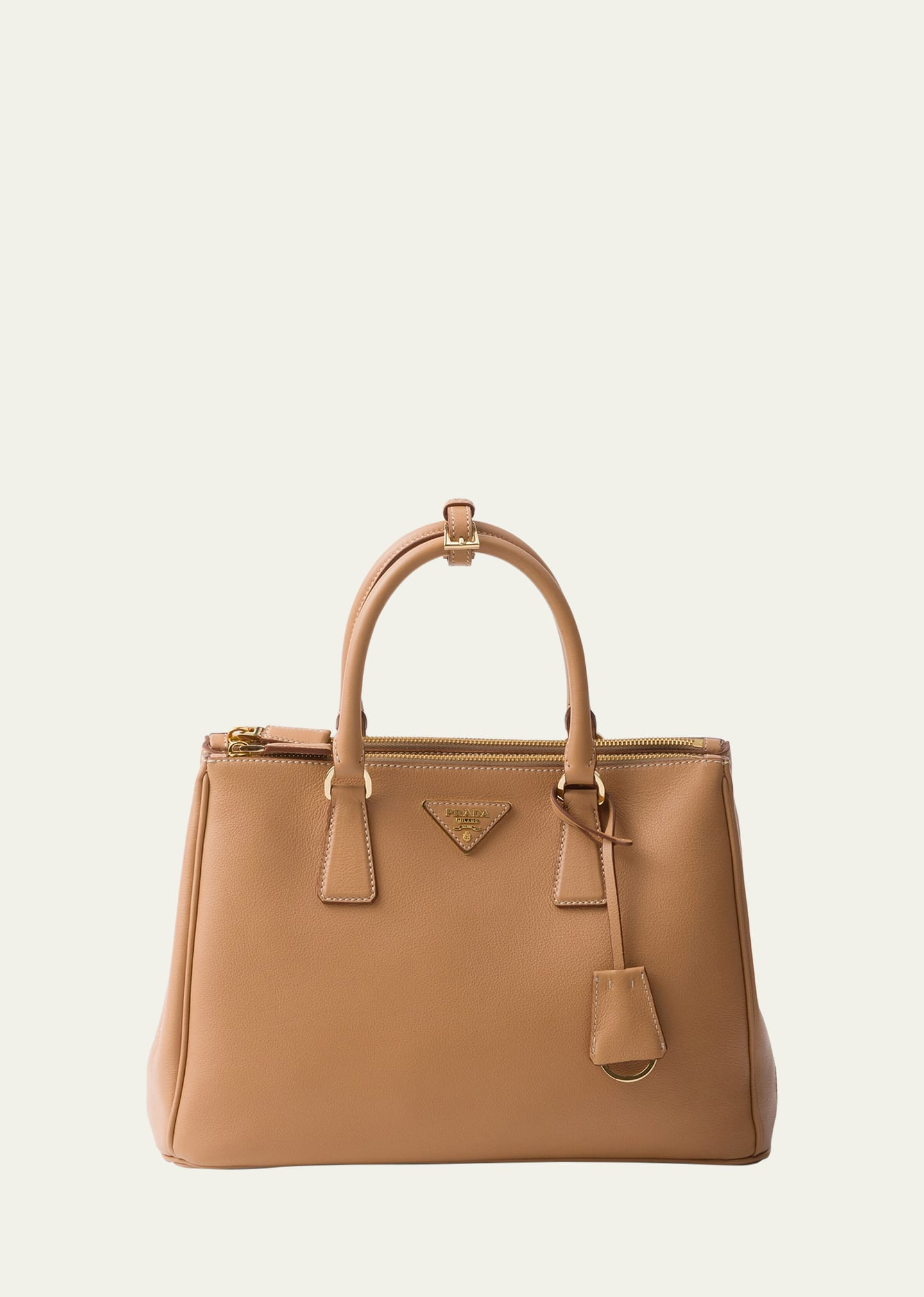 Galleria Large Grain Leather Top-Handle Bag | Bergdorf Goodman