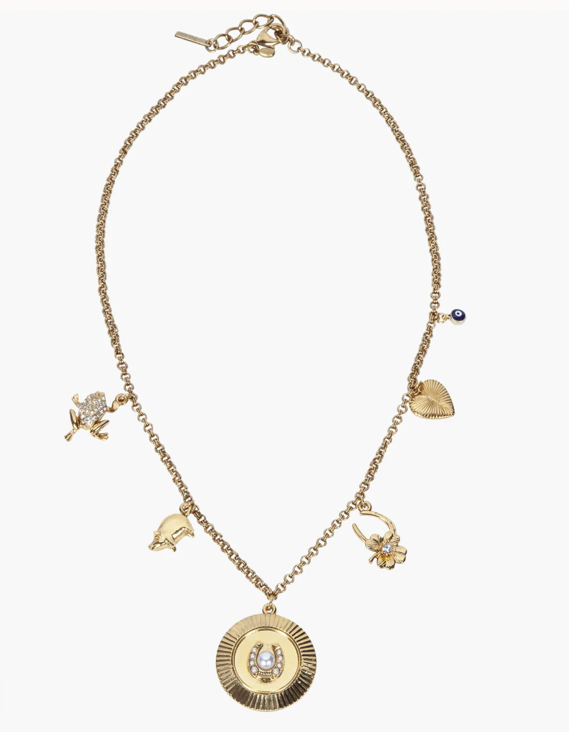 Fortuna Charm Necklace | Susan Saffron Jewelry