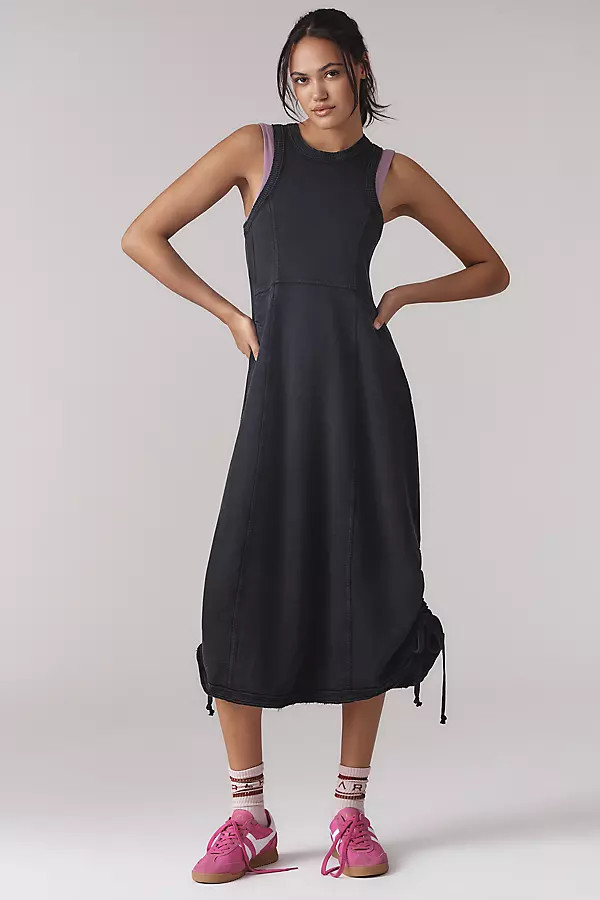 Daily Practice by Anthropologie Horizon Midi Dress | Anthropologie (US)