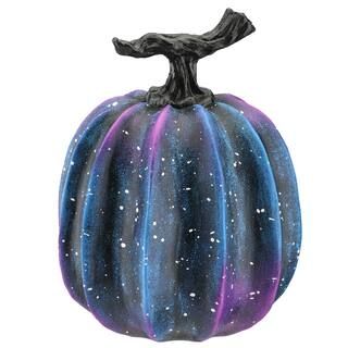 7" Purple Galaxy Pumpkin Décor | Michaels Stores