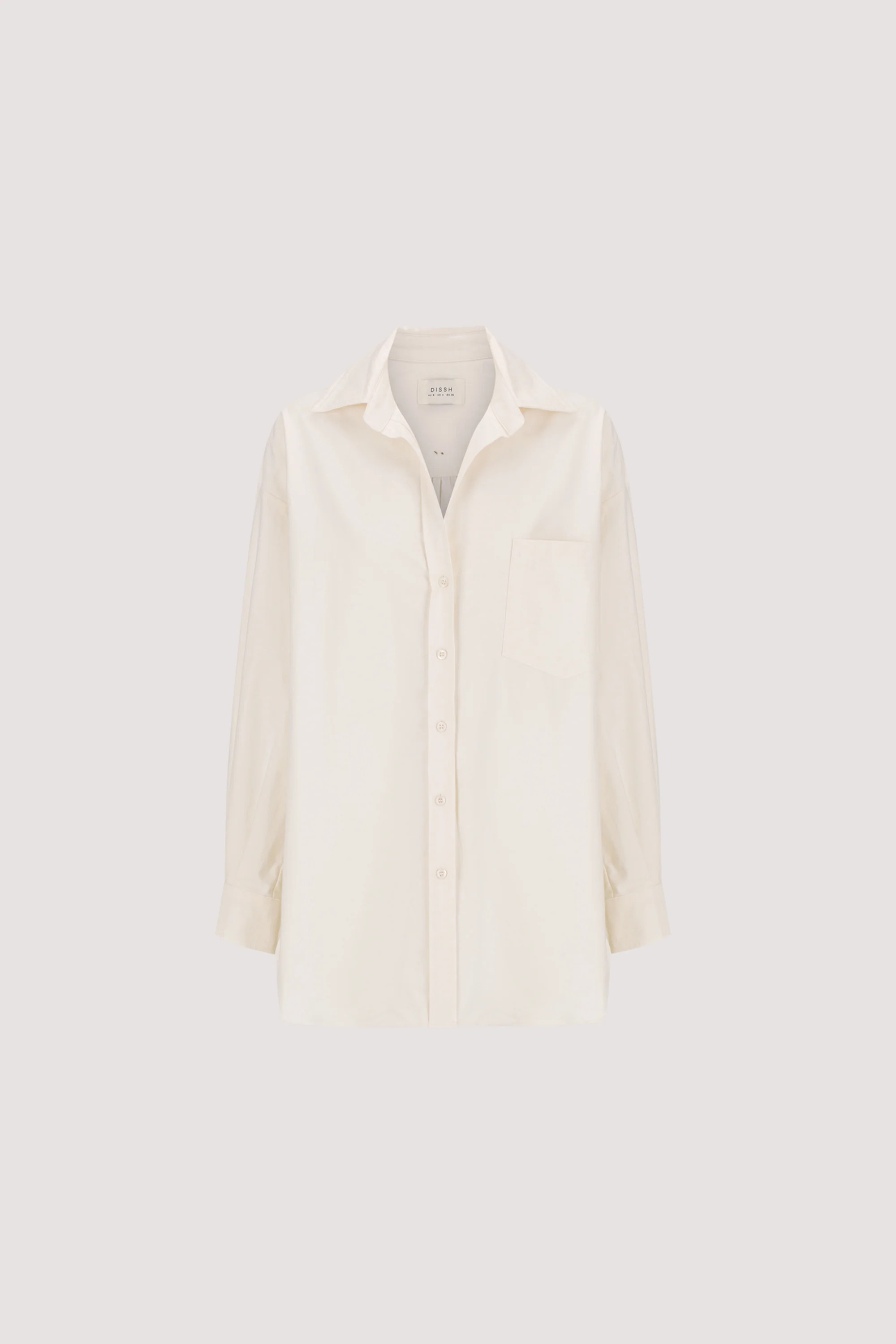 RHEA 2.0 CREAM COTTON SHIRT | DISSH