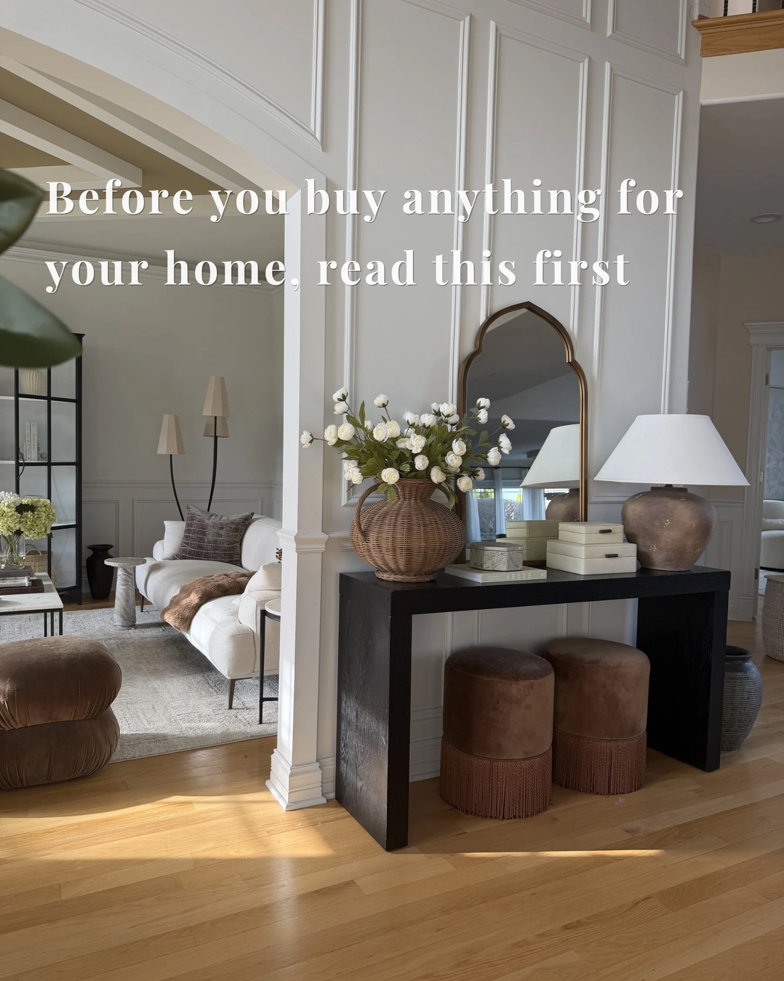 Most beautiful homes aren’t created by buying more.

They’re created by making thoughtful choices, layering pieces slowly, and leaving room for a home to breathe.

These are the decorating principles I come back to again and again when creating a calm, lived-in home that feels timeless rather than trendy.

Save this for the next time you’re tempted to fill a space that might just need a little more intention instead. 🤍 

Comment HOME and I’ll send you details 🤍