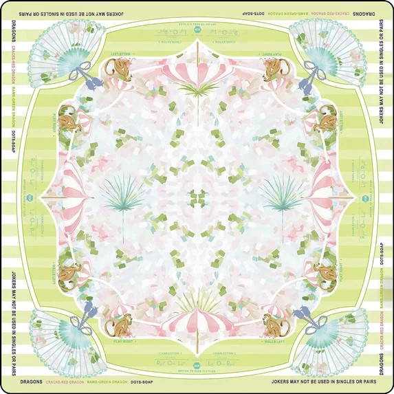 Beautiful Mahjong Mat 31.5 x 31.5in, Non-Slip Noise-Reducing for American Mahjong & Board Games | Walmart (US)