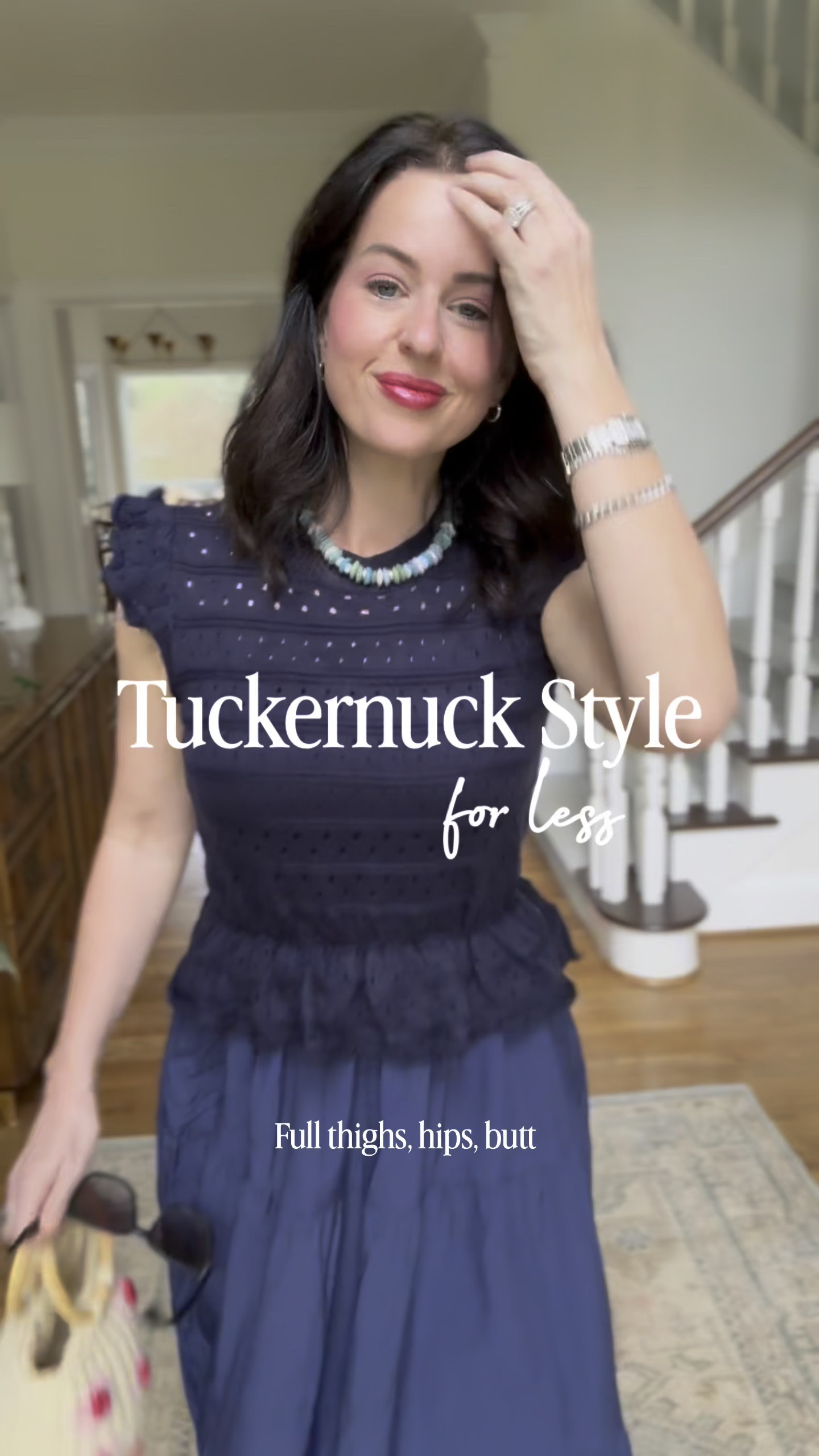 Yall can find me all spring & summer wearing flowy dresses. As someone with lipedema (fuller hips, thighs, butt), I truly feel most confident rocking them in the warmer months in GA 🍑

I thought it might be fun to invite yall in and share more of my finds. So be sure to follow along! 

Up first: this TNuck Inspired peplum dress! The knit top is so pretty with a rolled hemline. I have a tank under (I am more modest is hottest - but you do you) but looks great with a nude bra as well. I ordered in a medium and it fits great. Pairs great with heels, sneaks, or even cowboy boots. Great for church, teaching, or just bopping around town. I’m in a size Medium 

Want to snag this dress? Comment FRIYAY below. 

For reference: Im 5’5” and typically Small (size 4) on top.  Medium (size 6 - sometimes 8 iykyk with lipedema) on bottom. 

#Lipedema #lipedemastyle #fashionover40 #amazonfinds #tucknernuckstyle