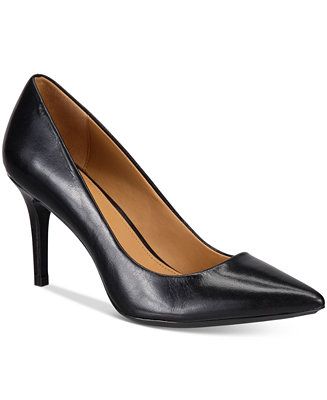 Calvin Klein Women's Gayle Pointed-Toe Pumps & Reviews - Pumps - Shoes - Macy's | Macys (US)