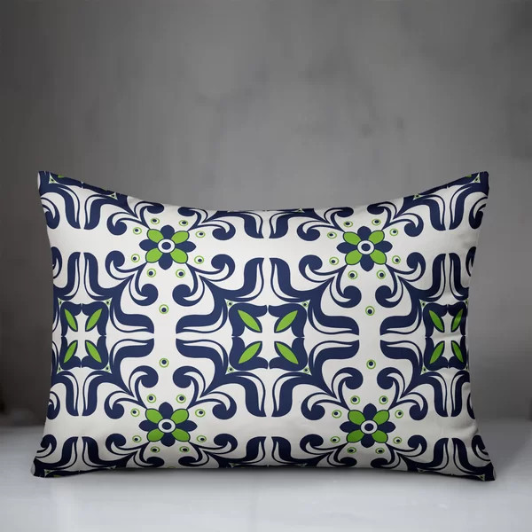 Reliford Damask Indoor/Outdoor Throw Pillow | Wayfair North America
