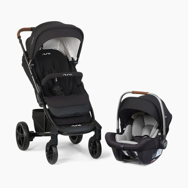 Nuna TAVO and PIPA Lite Travel System in Caviar Size 22.5"" x 17.5"" x 27.3 | Babylist