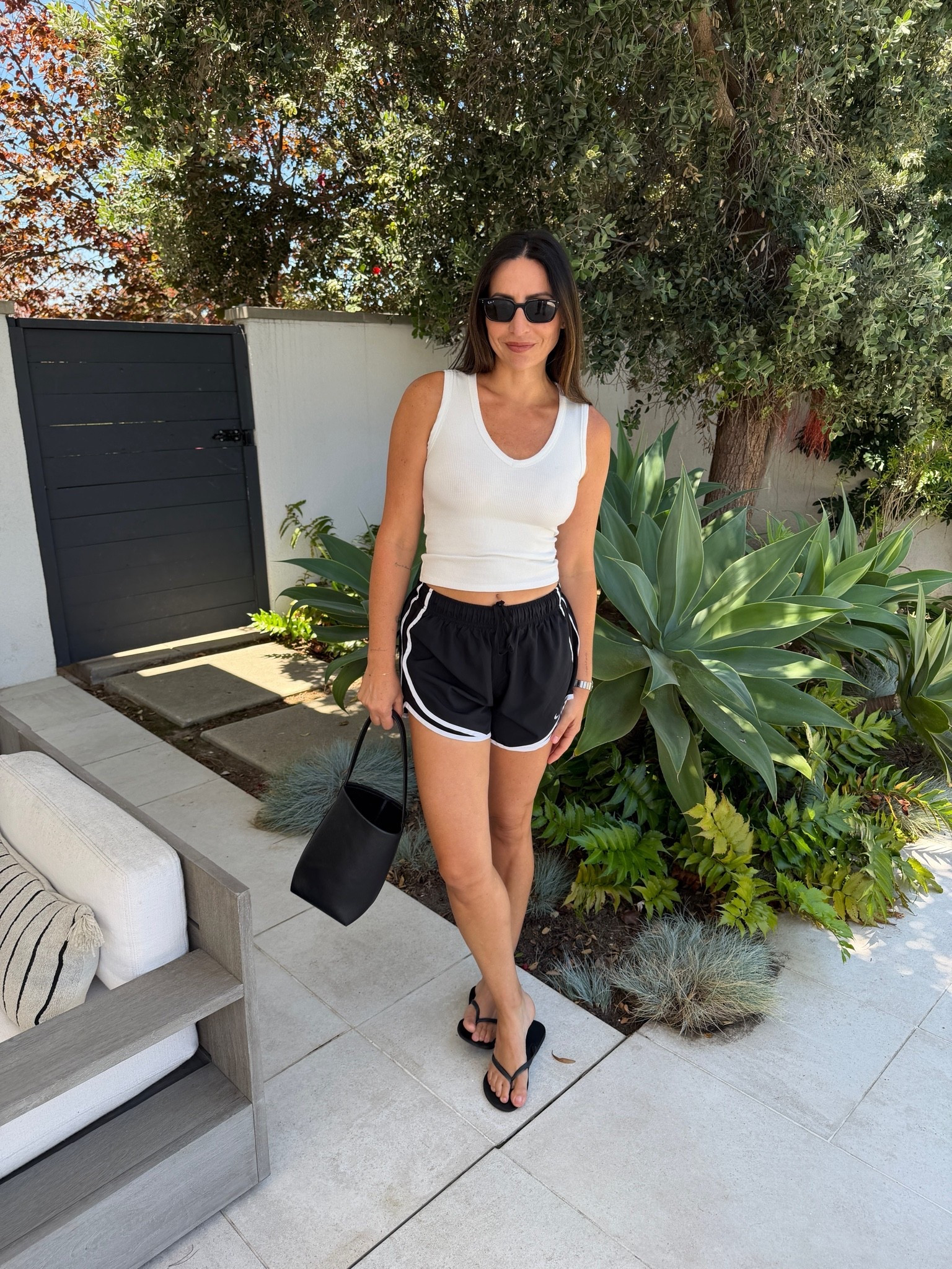 Summer uniform 
Size small tank belen15
Size M shorts 
Havianas

#LTKootd #LTKdayinmylife #LTKActive