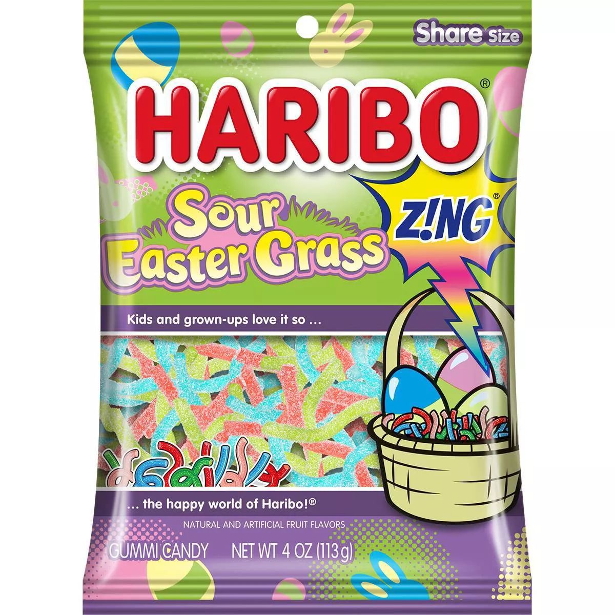 Haribo Sour Easter Grass - 4oz | Target