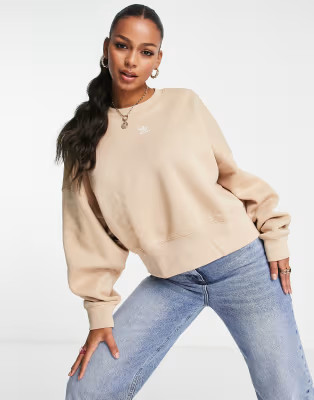 adidas Originals Essentials sweatshirt in magic beige | ASOS | ASOS (Global)