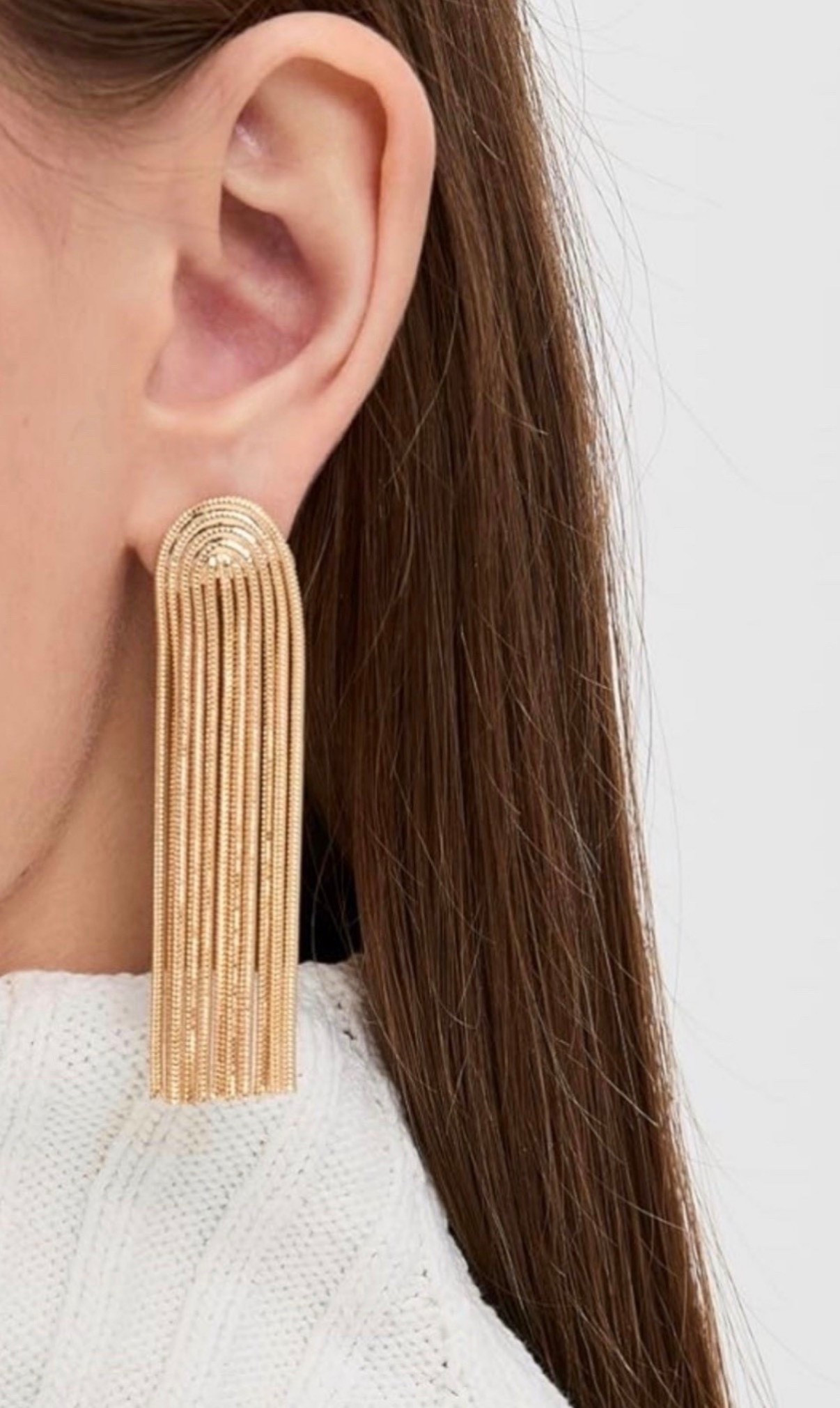 Gold earrings 

#LTKdayinmylife #LTKSeasonal