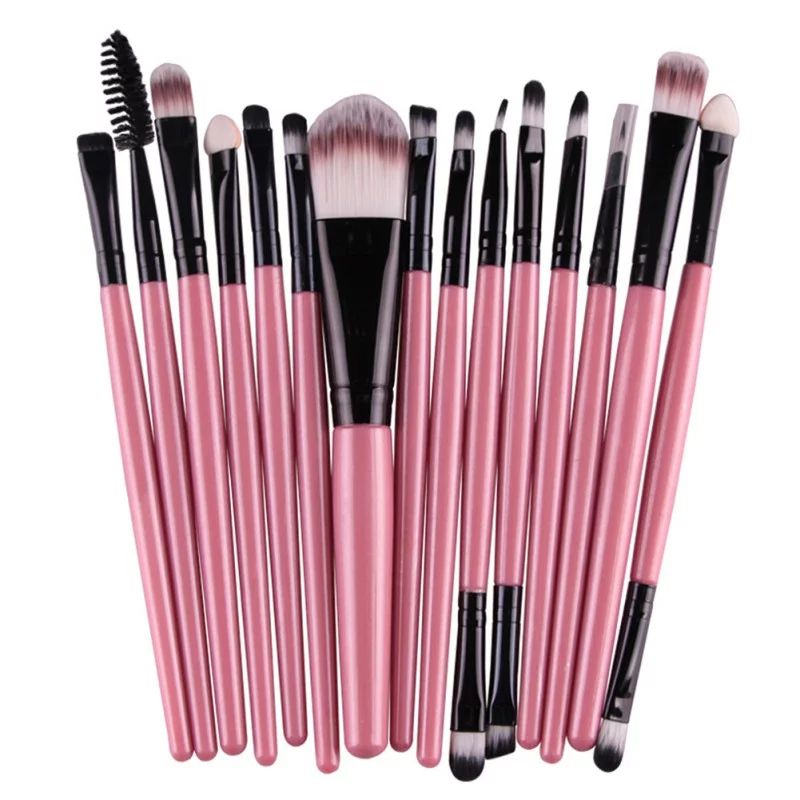 Deals on Gift for Holiday!15Pcs Cosmetic Makeup Brush Foundation Eyeshadow Eyeliner Lip Make Up E... | Walmart (US)