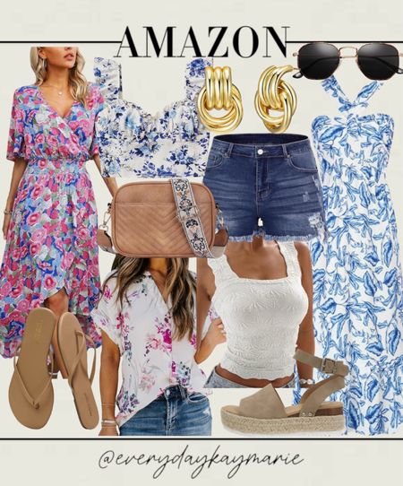 Amazon fashion favorites 💕🦋🌸🪻🌺🔹

#summerdress #maxidress #floraldress #beachfashion #goldjewelry

#LTKFindsUnder100 #LTKSeasonal #LTKStyleTip