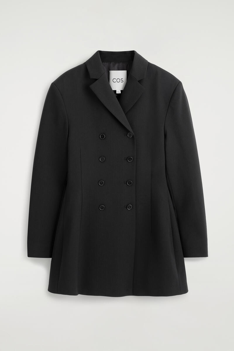 Double-Breasted Peplum Blazer | COS (US)
