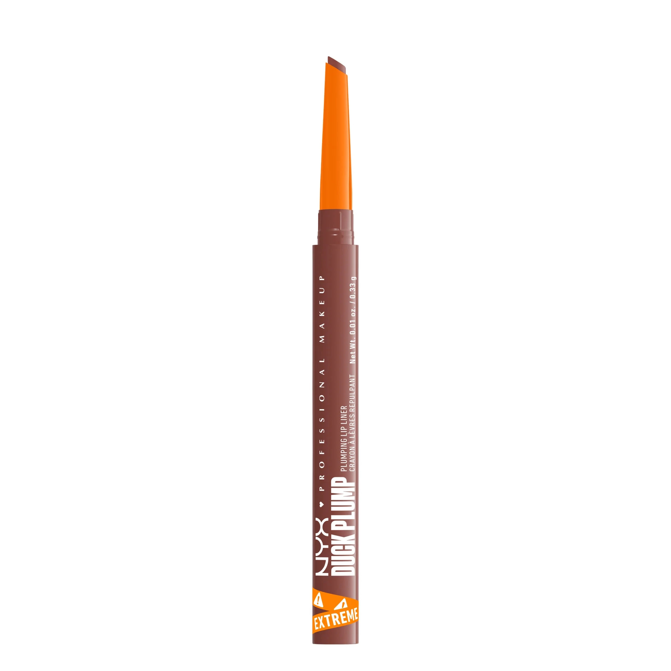 NYX Professional Makeup, Duck Plump Plumping Lip Liner Pencil, Nude Flip, 0.01 oz - Walmart.com | Walmart (US)