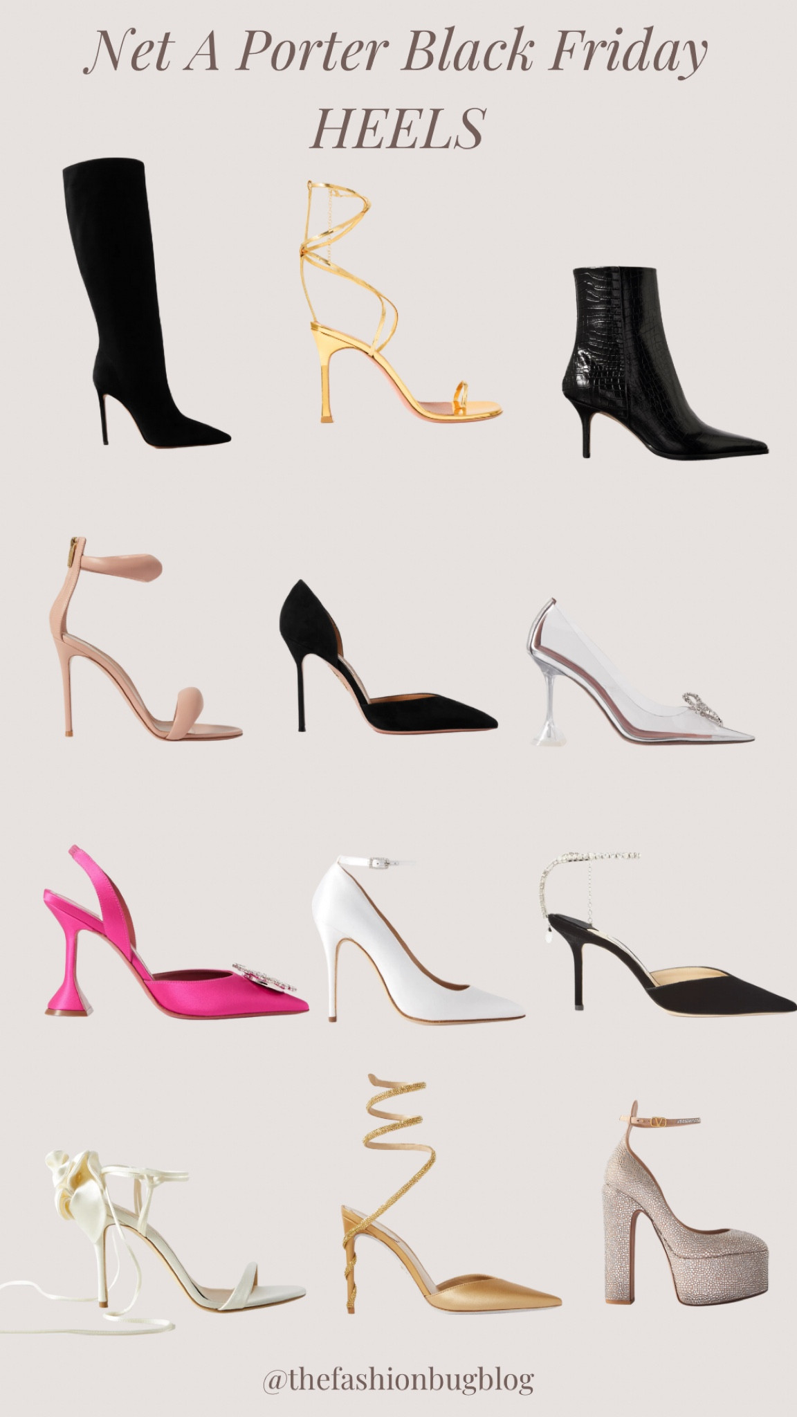 Net a Porter heels Black Friday 