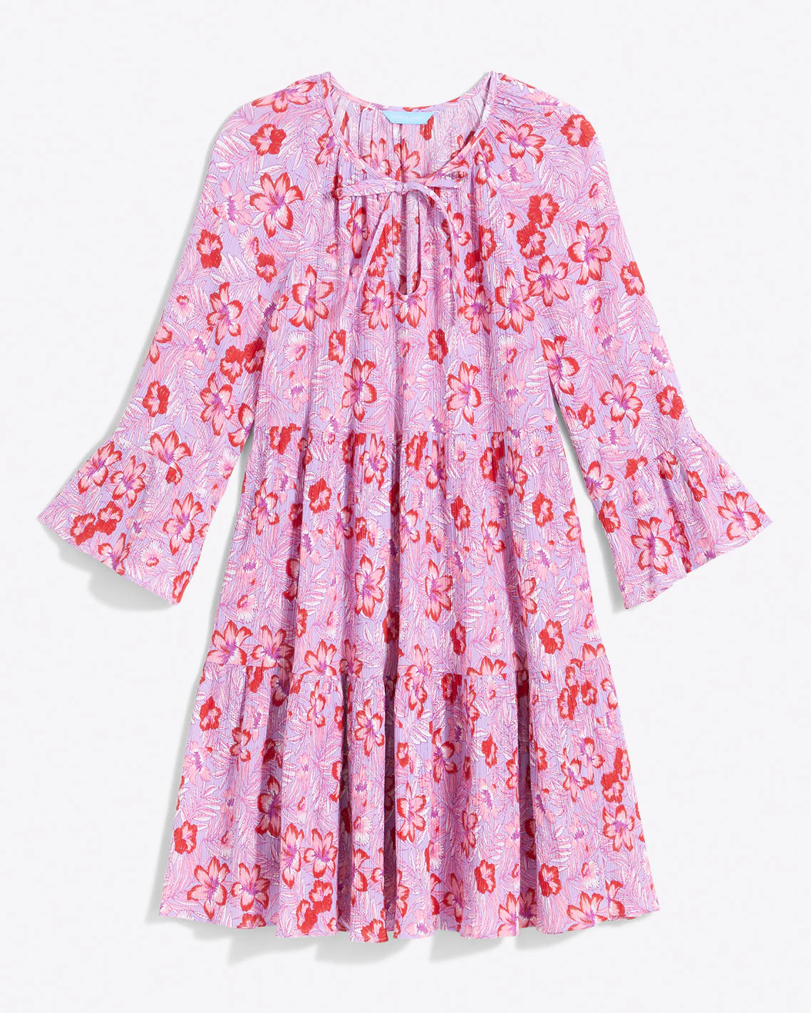 Tiered Dress in Floral Scallop | Draper James (US)
