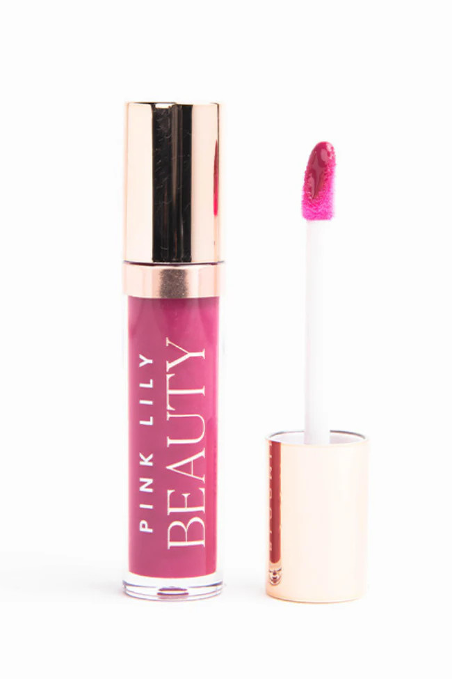 Pink Lily Beauty Blooming Gloss Tinted Lip Oil - Polished Pum FINAL SALE | Pink Lily