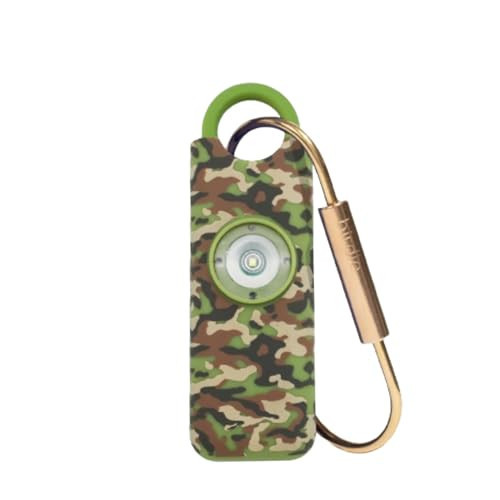 She’s Birdie–The Original Personal Safety Alarm for Women by Women–Loud Siren, Strobe Light and Key Chain in a Variety of Colors (Green Camo) | Amazon (US)