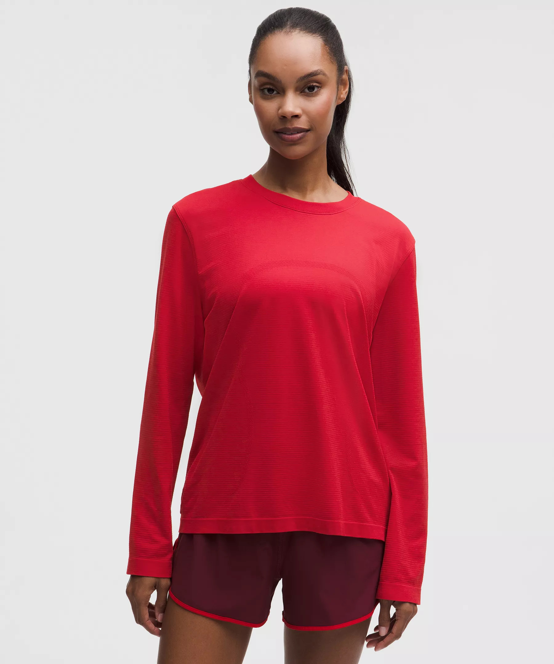 Swiftly Relaxed Long-Sleeve Shirt Hip Length | Lululemon (US)