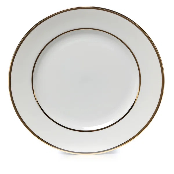 Gold Double Line 7.5" Appetizer Plate | Wayfair North America