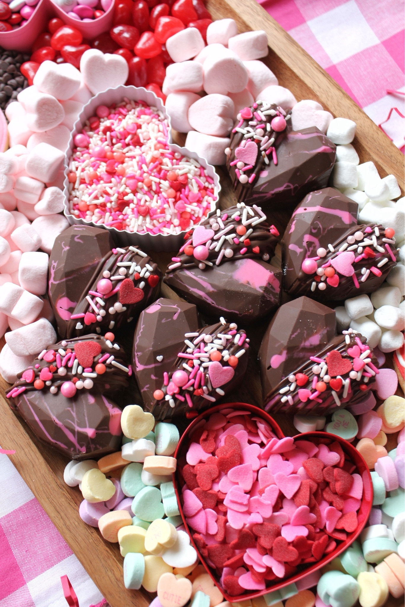 Heart hot cocoa bombs for Valentine’s Day! Everything you need!