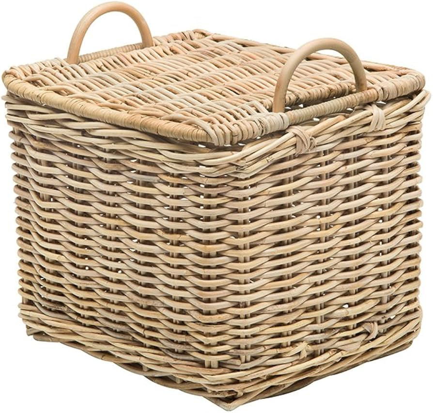 Kouboo 1060105 Rattan Core Rectangular Storage Basket, natural | Amazon (US)