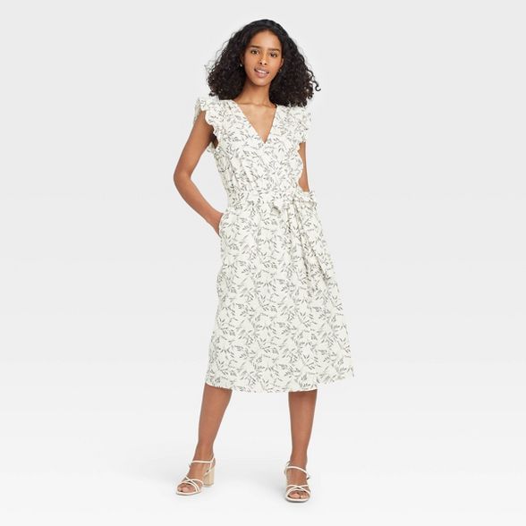 Women's Ruffle Short Sleeve Dress - A New Day™ | Target