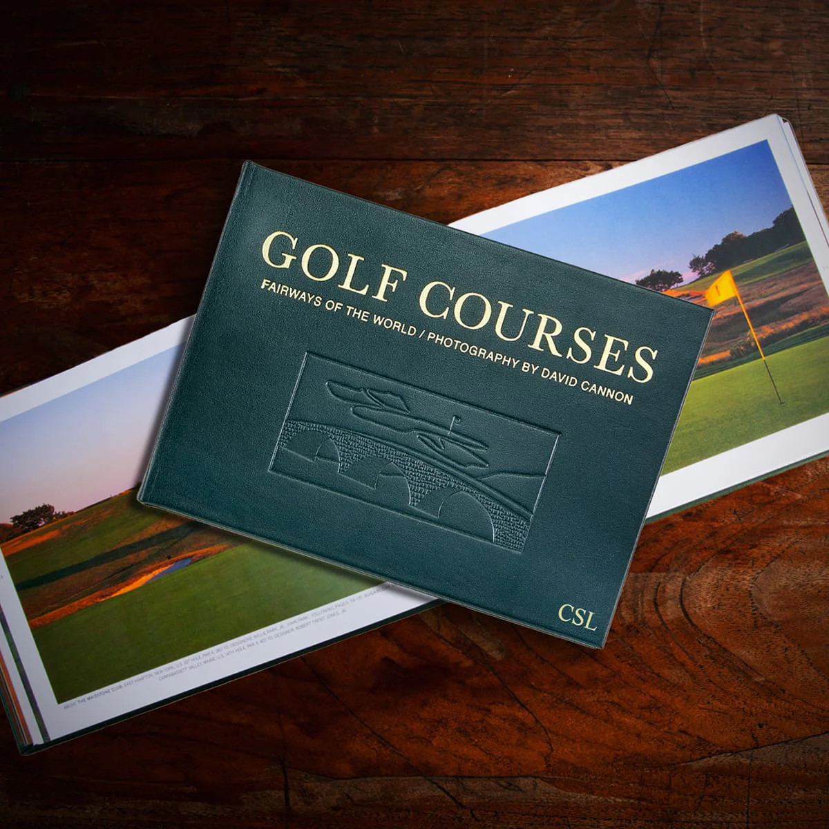 Golf Courses: Fairways of the World - Custom Coffee Table Book | HomeWetBar.com