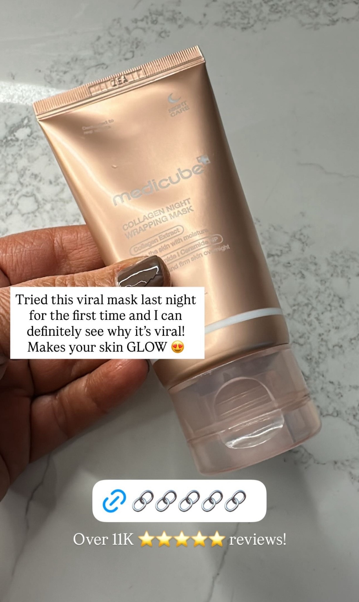If you haven’t tried this viral facemask, it’s amazing and makes your skin glow and feels so tight! Got it on Amazon!

#LTKBeauty #LTKOver40 #LTKCon