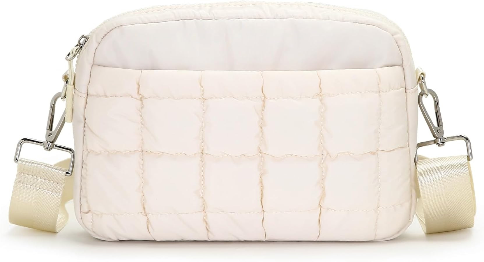 Herald Small Puffer Crossbody Bags for Women, Lightweight Nylon Quilted Shoulder Purse Handbag wi... | Amazon (US)