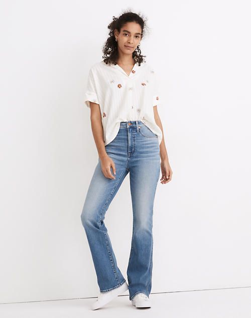 '90s High-Rise Bootcut Jeans in Danver Wash | Madewell