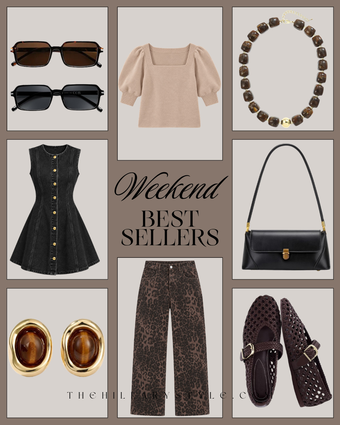 Excited to share these top picks from the weekend! From chic denim to cozy sweaters, these pieces are perfect for your weekend wardrobe. 🌟 #amazonfashion #weekendbestsellers #fallfashion #everydaystyle #affordablefashion #fashionfinds  

 #LTKootd #LTKSeasonal #LTKOver40